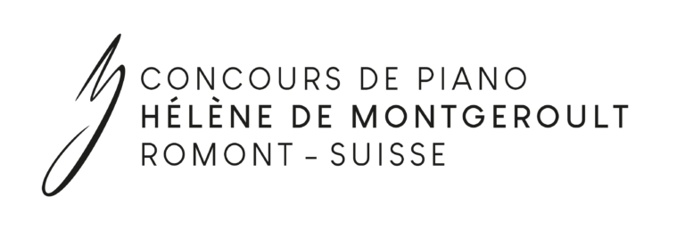 Logo Concours de piano Hélène de Montgeroult Romont-Suisse