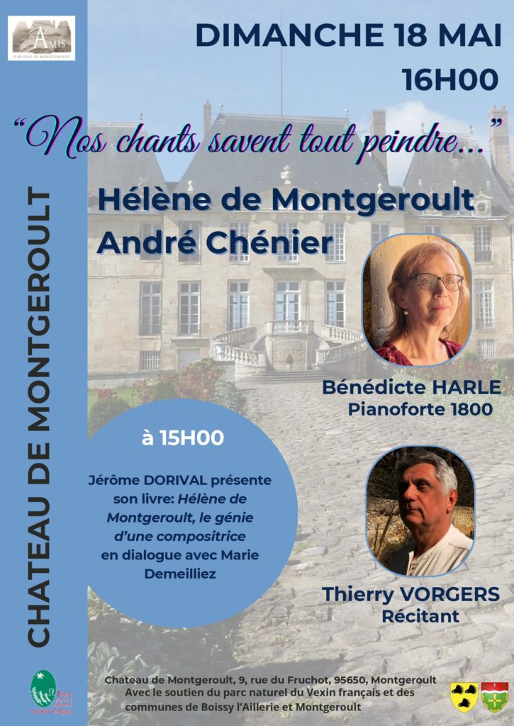Montgeroult Chénier au château de Montgeroult